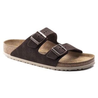 Arizona Nubuck læder, blødt brunt