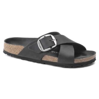 Siena Big Buckle Naturlæder Oliebehandlet