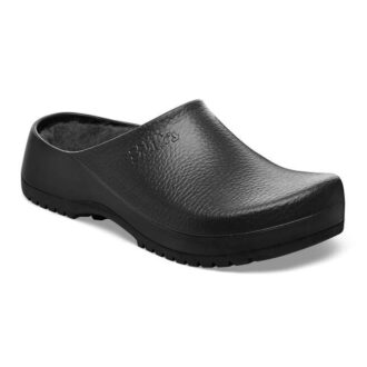 Super-Birki Shearling Polyuretan Jet Black